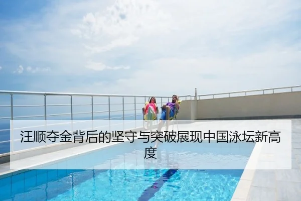 汪顺夺金背后的坚守与突破展现中国泳坛新高度
